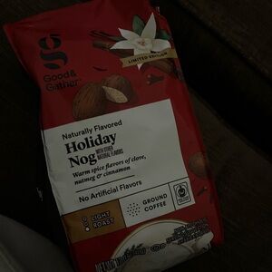Holiday Nog Ground Coffee - Red